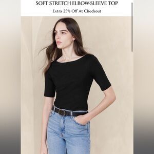 Banana Republic Boatneck Top